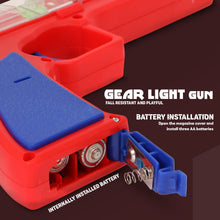 Plastic Gear Simulation Laser Toy Gun – 3D Lights, Music & Rotating Gear (1 Pc, 3+ Years)