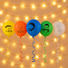 Assorted Printed Mix Design Party Latex Balloons (1 Pc)