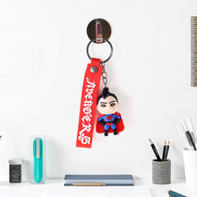 Cute Cartoon Silicone 3D Key Chain with Metal Hook & Strap (Pack of 1)