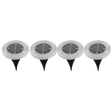 Solar Powered LED Garden Lights (4 Pc)
