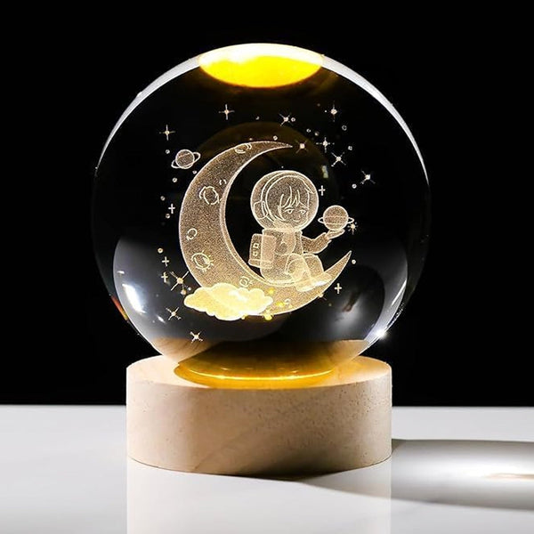 3D Crystal Ball Lamp
