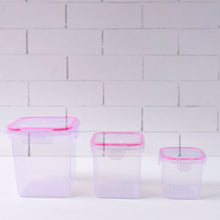 Kitchen Storage Container Set Of 3 Pcs (1500, 1000, 500 ML)