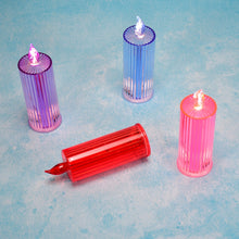 Big Simple Candles Crystal Lights