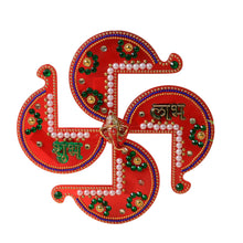 Traditional Golden Swastik Shubh