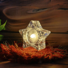 Flameless Star-Shaped LED Candles (4 Pc / Set)
