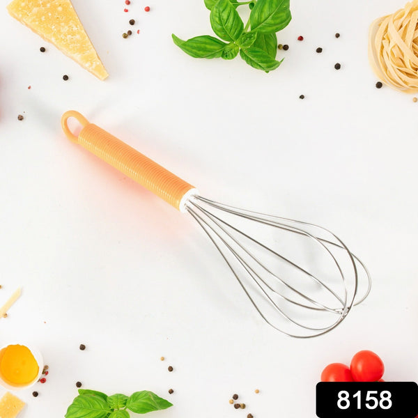 Stainless Steel Manual Whisk – Cream, Flour & Egg Mixer (16 Cm)