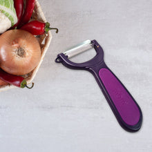 Supermom Dual Tone Peeler with Ultra Sharp Stainless Steel Blade (1 Pc)